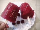 بستنی یخی آلبالو