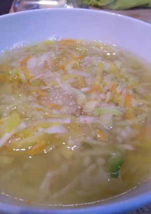 Une photo de Bouillon pois cassés perle du Japon