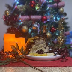 A picture of Caribbean Christmas Pork.