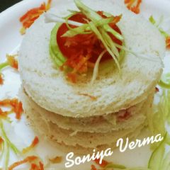 A picture of Curd Veg Sandwich.
