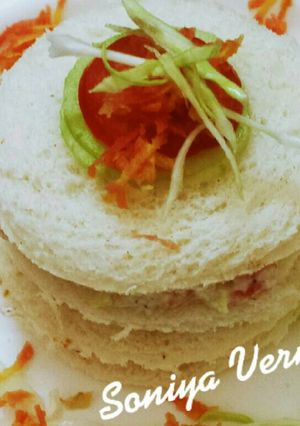 A picture of Curd Veg Sandwich.