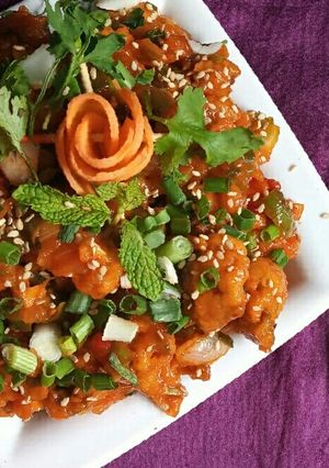 मशरूम मंचूरियन (Mushroom manchurian recipe in Hindi) रेसिपी मुख्य फोटो