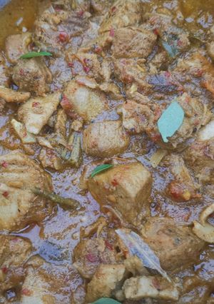 A picture of Kerala Tuna Masala.