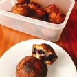 Κεκάκια με μύρτιλα (blueberry cupcakes)