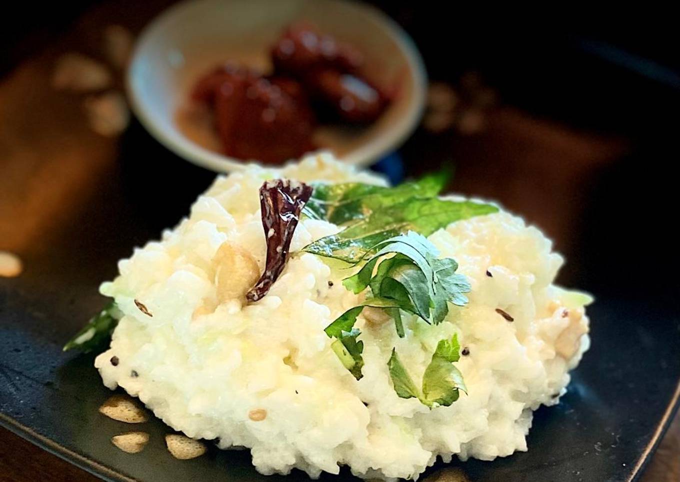 Dahi rice/ curd rice/ butti