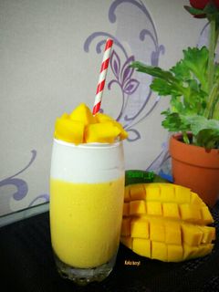 Foto resep Jus mangga ala King mango thai #enakbikinsendiri