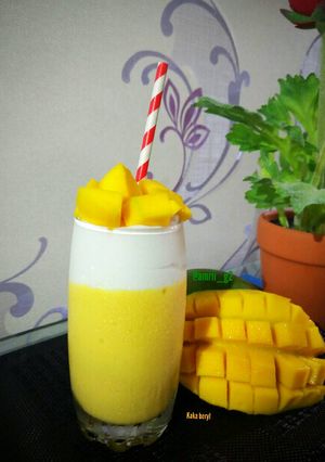 Foto resep Jus mangga ala King mango thai #enakbikinsendiri