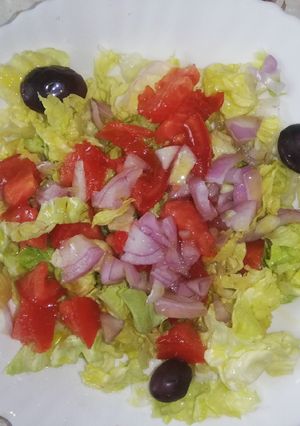 Une photo de Salade verte