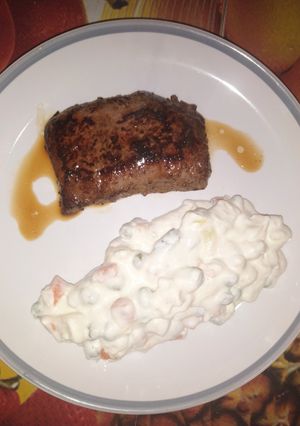 Szarvas sütve recept fotója