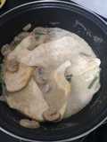 Pollo con leche de coco