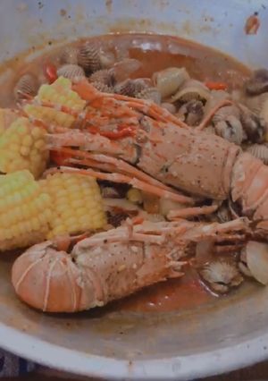 Foto resep Lobster dan kerang dara saos mantab