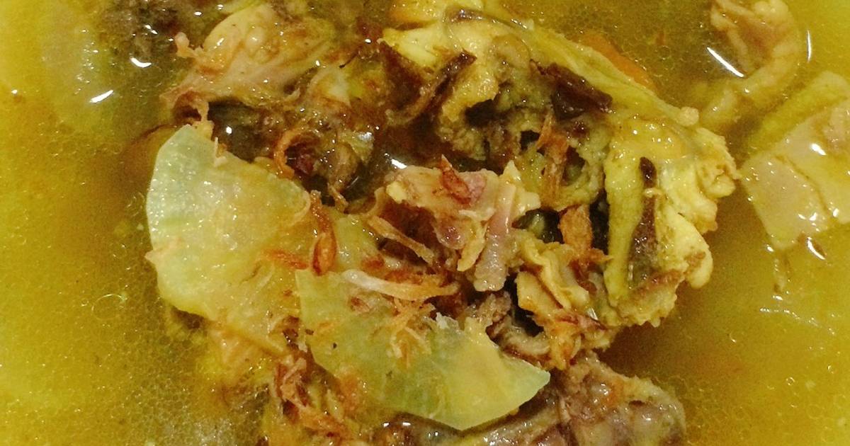 6 resep  soto  ranjau tulang  ayam  enak dan sederhana Cookpad