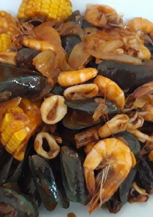 Foto resep Seafood saus tiram
