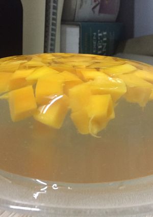 Hình của món Thạch xoài.