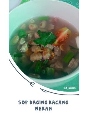 Foto resep Sop Daging Kacang Merah
