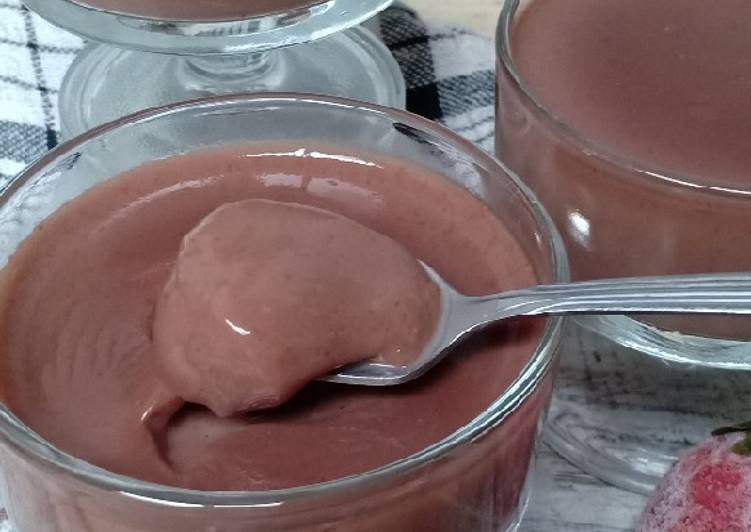 Langkah Mudah untuk Menyiapkan 14. A. Pudding Cokelat Ambyaarrr? yang Menggugah Selera