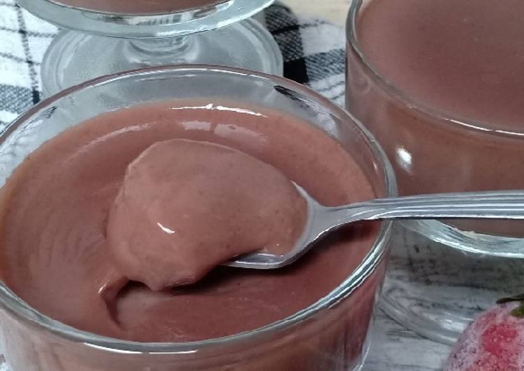 7 Resep: 14. A. Pudding Cokelat Ambyaarrr🍫 Anti Ribet!
