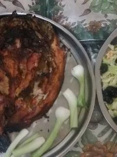 صورة لوصفة سمك مسكوف(مشوي في التنور)