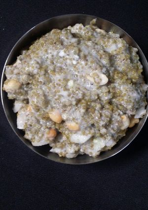 A picture of Curd qunioa (oil free weight loss recipe).