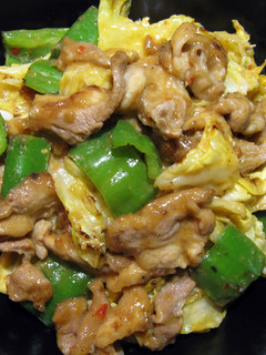 A picture of Stir-fried Pork & Cabbage.