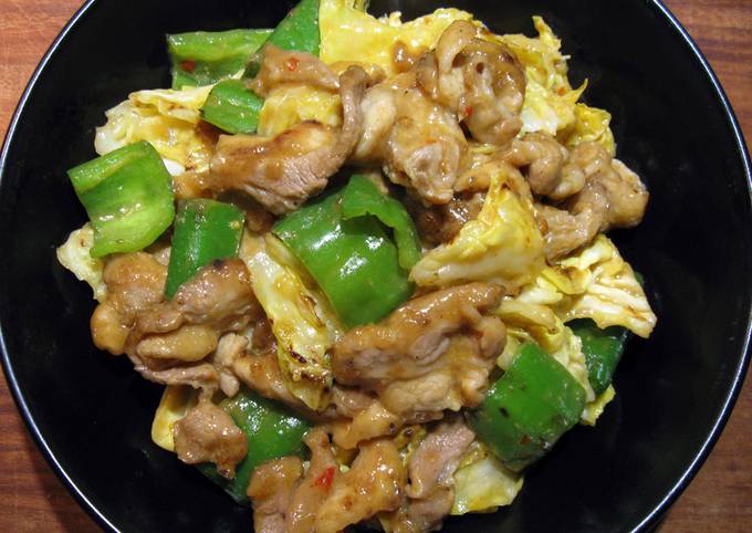 Stir-fried Pork & Cabbage