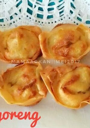 Foto resep 17. Pangsit goreng
