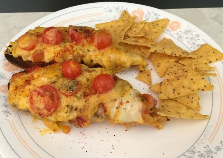 Easiest Way to Cook Juicy French bread Pizza
