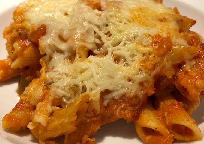 Steps to Prepare Fancy Quick Baked Pasta 🍝 for Dinner Recipe