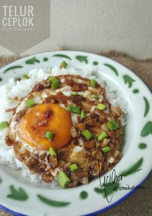 Foto resep Telur Ceplok Pontianak