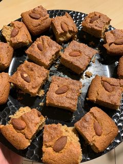 Une photo de Carrés frangipane