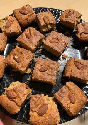 Une photo de Carrés frangipane