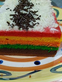 Foto resep Bolu Kukus Warna Warni 🌈