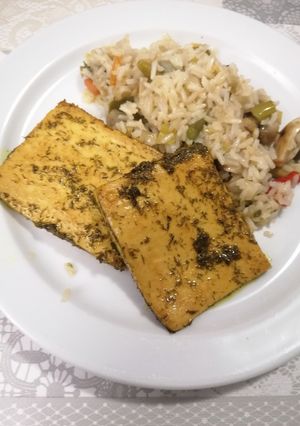 Foto principal de 307. Tofu marinado al curry y eneldo