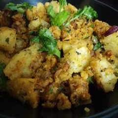 Idli Poha A picture of Idli Poha.