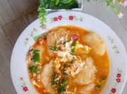 Gambar cireng kuah pedas