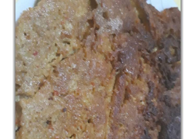 Telur dadar kelapa asam sunti khas aceh