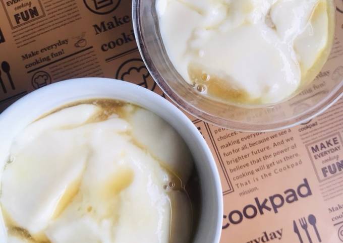 Kembang tahu kuah jahe