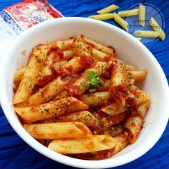Pasta Arabiatta A picture of Pasta Arabiatta.