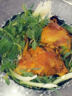 عکسی از دستور مرغ سرخ شده