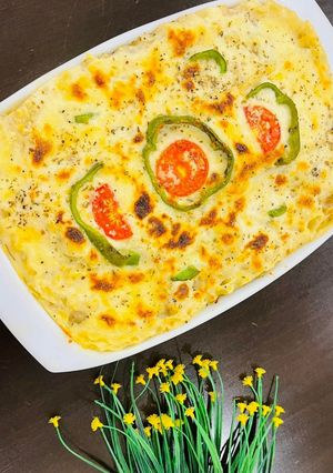 A picture of Chicken Lasagna.