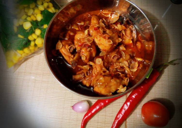 Bahan memasak Ayam bumbu kecap praktis enak Lezat