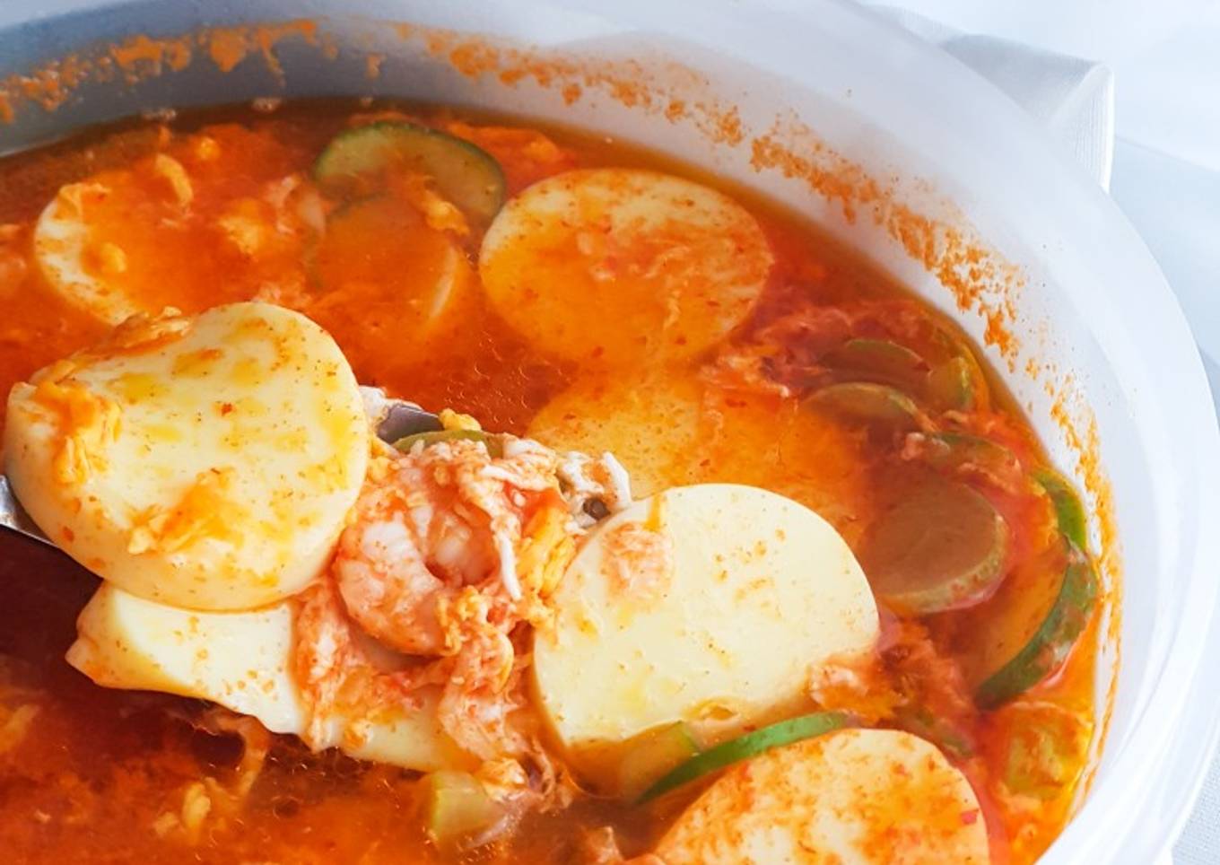 Sundubu jjigae / sup tahu korea