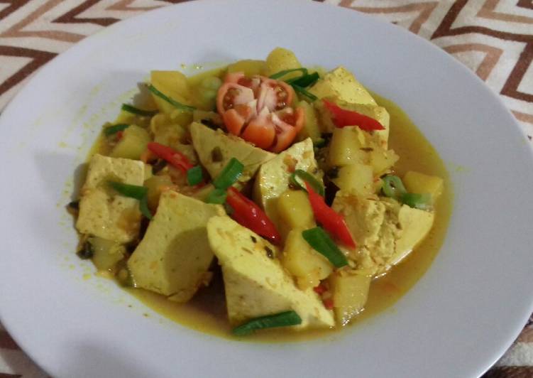 Resep Woku Tahu Kentang Anti Gagal