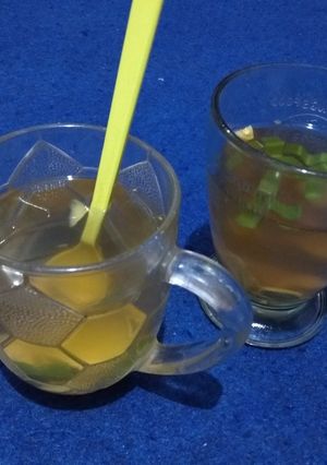 Foto resep Wedang jahe pandan