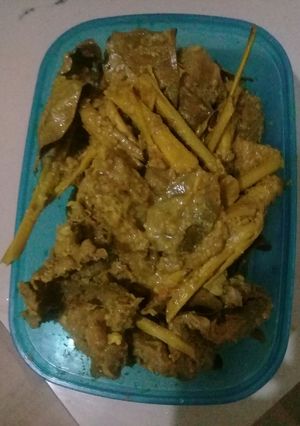 Foto resep Ungkap daging dendeng