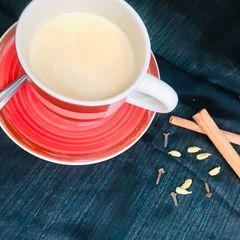 A picture of Masala tea.
