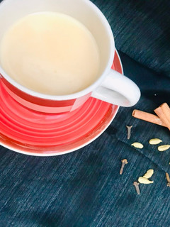 A picture of Masala tea.