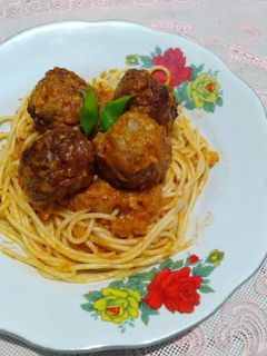 Foto resep Spaghetti and Meatballs