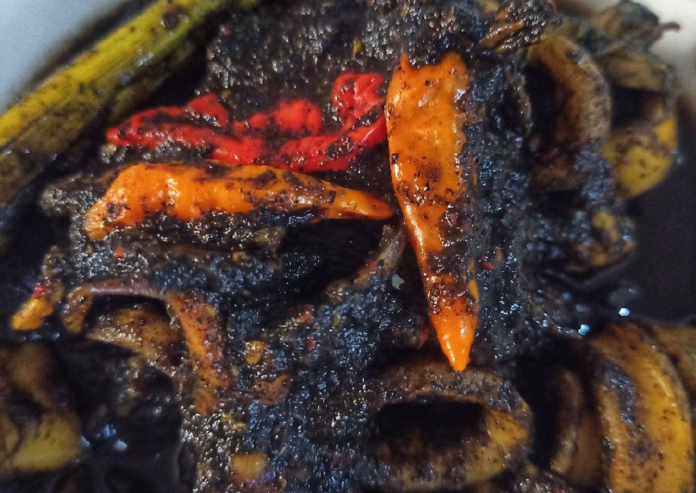 Cumi hitam masak