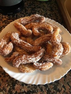 Una foto de Churros caseros de vainilla y anís